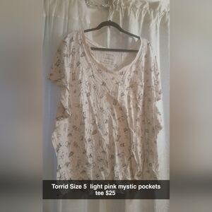 Torrid Soft Pink Graphic Tee